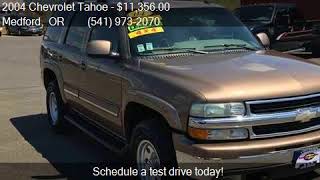 2004 Chevrolet Tahoe LT 4WD 4dr SUV for sale in Medford, OR