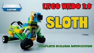 Lego Wedo 2.0 Sloth building instructions