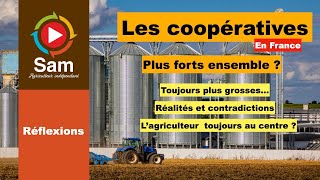 Les coopératives grossissent. L' esprit coopérateur toujours là ? Quels retours pour l'agriculteur?