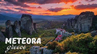 Метеори I Православни манастири I Грчка 🇬🇷 ( Greece ) I 4K #video