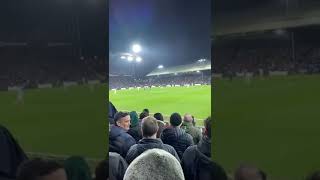 Manchester united fans away Versus Crystal Palace "Viera"