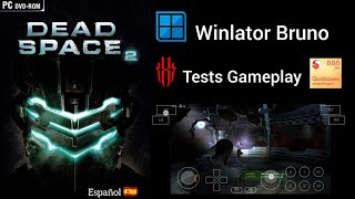 Winlator Bruno emulator gameplay Dead Space 2 tests Red Magic 6 Pro sd888