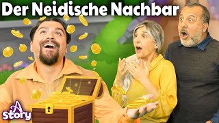 Der Neidische Nachbar | Gute nacht geschichte Deutsch | A Story German