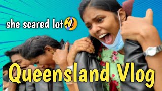 Queensland vlog | ada ada ada samma enjoymentuu🤣😅 - Fun😜 part 1 | Galatta couples