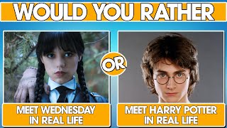 Would You Rather - Wednesday Vs Harry Potter Edition🪄