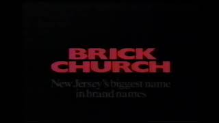 November 1986 - New Jersey Brick Church Commercial