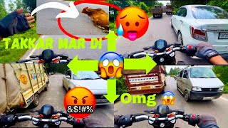 Almost crashed 😱 ho gya tha | accidentally ride today 😰😰 | @r1der_39