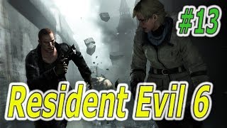 🔥ВЫЖИВАНИЕ В ПОСТАПОКАЛИПСИСЕ🔥RESIDENT EVIL 6☣️ПОЛНОЕ ПРОХОЖДЕНИЕ  НА РУССКОМ