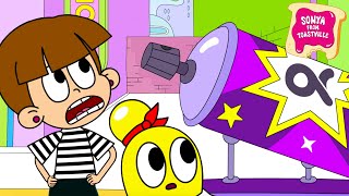 Sonya from Toastville | SUPER SPRAY | PREMIERE Episode 11 | Chuck Chicken Cartoons