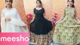 Meesho Amazon anarkali kurti Tryon haul #meeshohaul #amazon