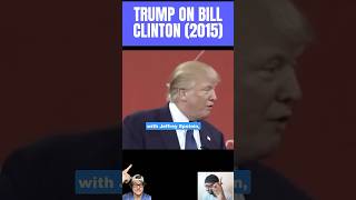 Donald Trump WARNING Bill Clinton