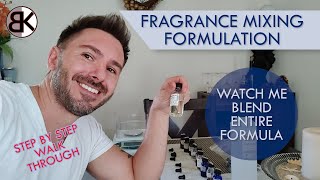 LIVE Fragrance Mixing Demo Formula: Men's Autumn Amber EDP