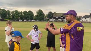 Former Nottinghamshire and England Youth player, and ECB Level 2 coach Aqib Afzaal