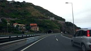 Madeira Island - Porto Moniz to Funchal (Timelaps)