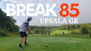 Kan jag gå under 85 slag på Upsala GK? Upplands BÄSTA golfbana!