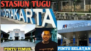 Perbedaan Pintu Selatan dan Pintu Timur Stasiun Tugu Yogyakarta | Info Stasiun Yogya | Kereta Api