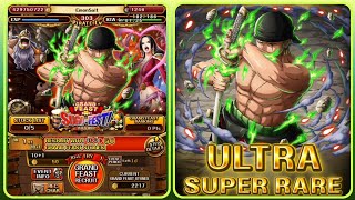 One Piece Treasure Cruise — GRAND FEAST SUGO-FEST! Banner Pulls — Roronoa Zoro