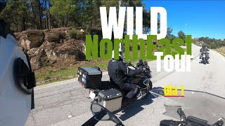 WILD NORTHEAST TOUR - 1º dia - de moto por sítios espetaculares