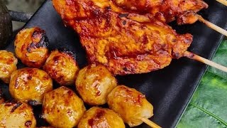 Jajan Bakso Bakar dan Tahu Bakar Seribuan Enak