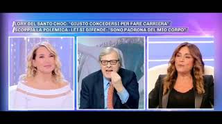 Vittorio Sgarbi contro Caterina Collovati