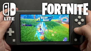 Fortnite on Nintendo Switch Lite #693