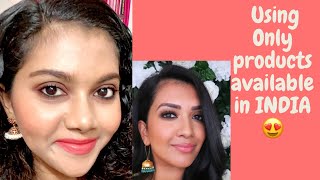 I Followed VITHYA Hair and Makeup Artist | Smokey Eyes using affordable products available in INDIA