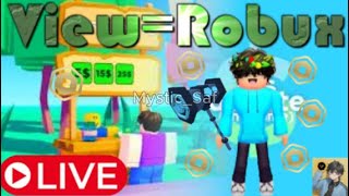 GIVING ROBUX TO EVERYONE PLS DONATE RIGHT NOW