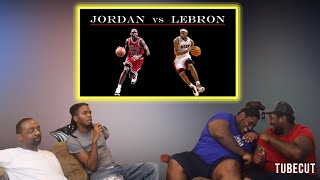 LeBron SUPERFAN REACTS To Jordan Vs Lebron - The Best GOAT Comparison PART 2