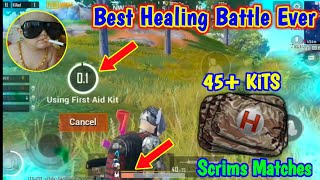 Pubg Mobile Best Healing Battle Ever || Bablu Dani Healing 45+ Fistaid kits😂 | PUBG MOBILE