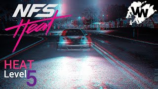 Playing with police until Heat level 5 | NFS Heat