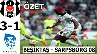 Beşiktaş 3-1 Sarpsborg Maç Özeti HD - 20/09/2018