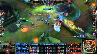 Winterfox Altec Lucian VS T8 Slooshi8 Orianna Highlights   2015 NA LCS Spring W8D1