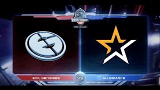 Match 3 HCS Pro League Evil Geniuses vs Allegiance NA Fall Season week 1