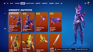 Fortnite Item Shop 🔥🔥NEW KNIGHTMARE SKIN/BUNDLE!🔥🔥 October 1ST 2024