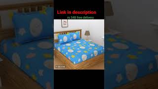 Glace Cotton Printed King Size Bedsheets #shorts #viral