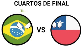 CUARTOS DE FINAL BRASIL VS CHILE