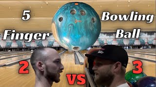 5 Finger Bowling Ball 1v1 Challenge (So Much Pain)