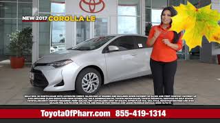 Fall Savings are Here @ Toyota of Pharr