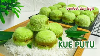 RESEP KUE PUTU TANPA CETAKAN BAMBU - HASILNYA LEMBUT EMPUK DAN GURIH