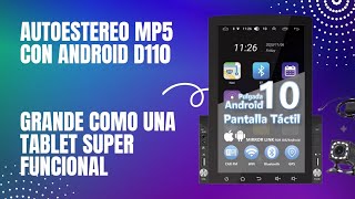 Autoestereo con pantalla de 10 pulgadas es una reveranda groseria.