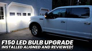 How much better are Aftermarket F150 LED Headlight Bulbs?