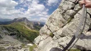 Climb on the Winkelturm and Torre Clampil - Austria