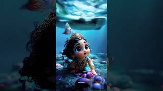 Bal gopal shree Krishna very cute face #shortsfeed #shortvideo #krishna