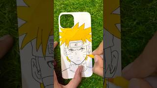 I made my old phone case new 😍| naruto phone case #shorts