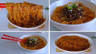 نودلز دان دان الأصلية السريعة ❕How to make dan dan noodles