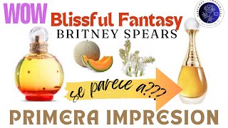 WOW!!! #Blissful #Fantasy de #britney #spears mi #primeraimpresion  🥰🥰🥰🥰