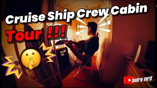 Cruise Ship Crew Cabin Tour | Carnival Miracle | what cruise ship really like |cruise vlog