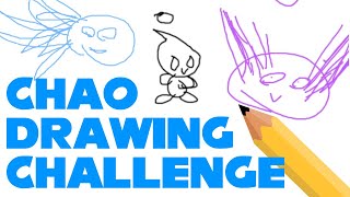 Chao Drawing Challenge Ft. ChaoGaming!