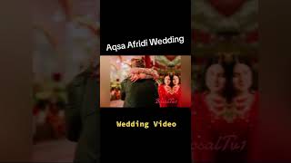 Aqsa Afridi marriage#beautiful cuple #foryou #youtubeshorts #foryou