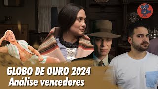 ANÁLISE DOS VENCEDORES DO GLOBO DE OURO 2024